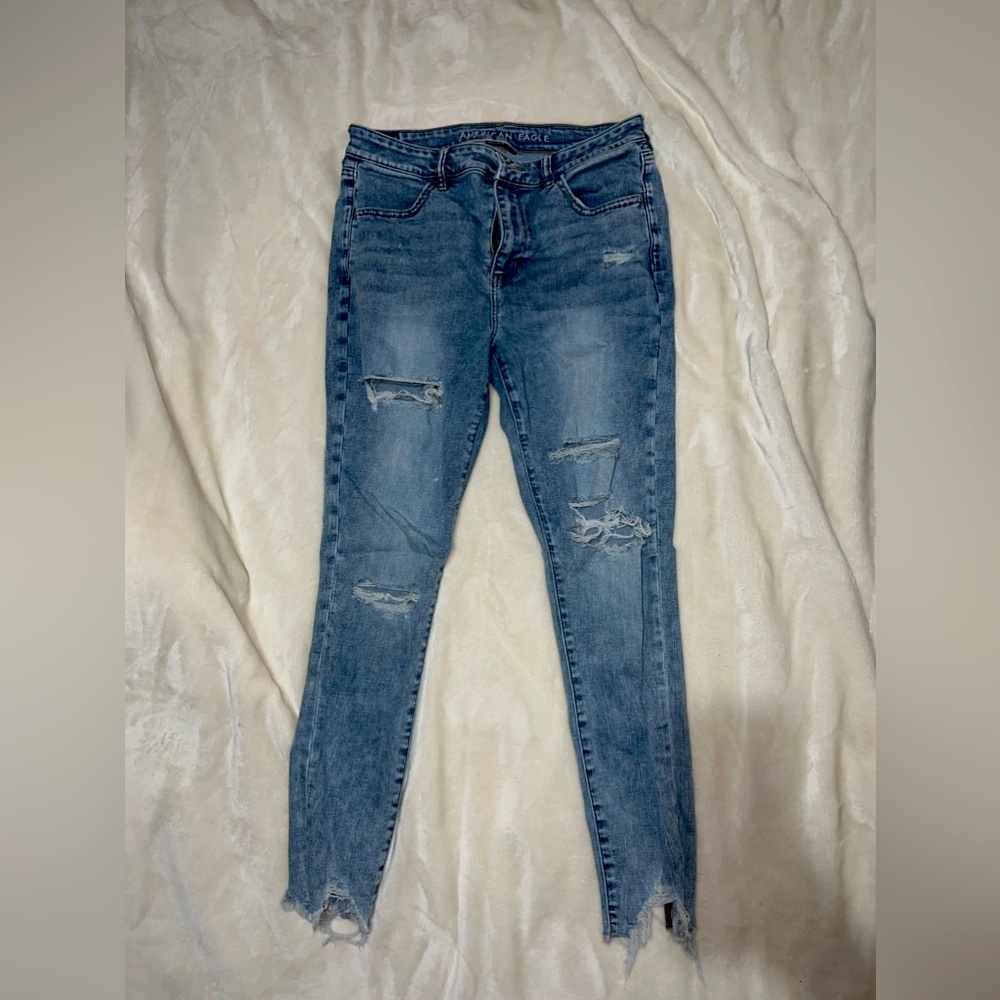 AE jeans worn 4x max